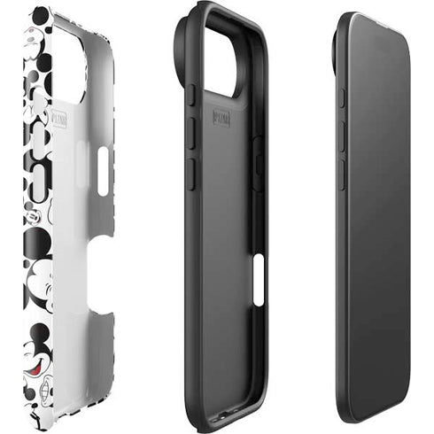 Disney Mickey Mouse Face Pattern iPhone 17 Air Impact Case