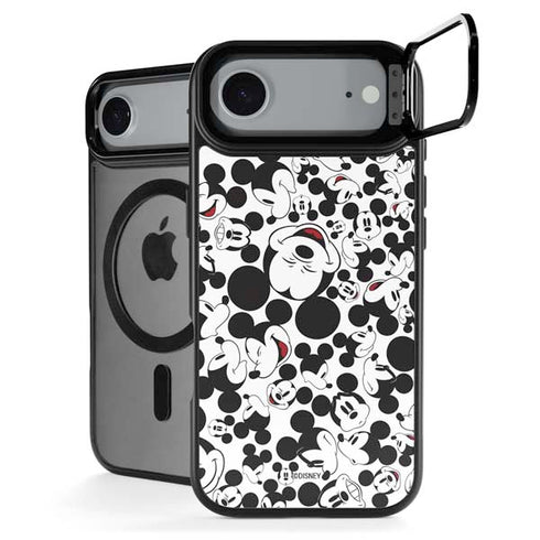 Disney Mickey Mouse Face Pattern iPhone 17 Air Kickstand Case