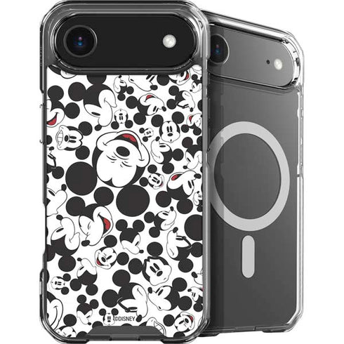 Disney Mickey Mouse Face Pattern iPhone 17 Air MagSafe Case