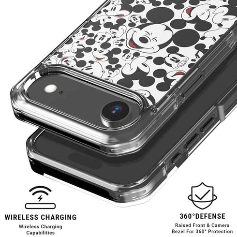 Disney Mickey Mouse Face Pattern iPhone 17 Air MagSafe Case