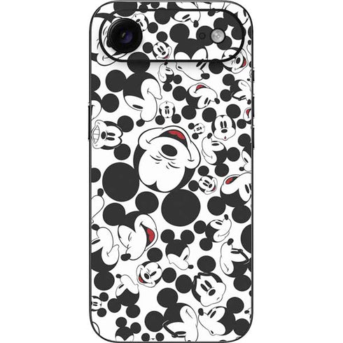 Disney Mickey Mouse Face Pattern iPhone 17 Air Skin