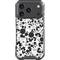 Disney Mickey Mouse Face Pattern iPhone 17 Pro Clear Case