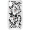 Disney Mickey Mouse Face Pattern iPhone XS Clear Case
