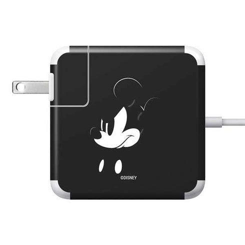 Disney Mickey Mouse Black and White 85W Power Adapter (15 and 17 inch MacBook Pro Charger) Skin