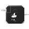 Disney Mickey Mouse Black and White 85W Power Adapter (15 and 17 inch MacBook Pro Charger) Skin