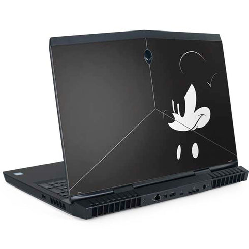 Disney Mickey Mouse Black and White Dell Alienware Skin