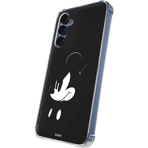 Disney Mickey Mouse Black and White Galaxy A35 5G Clear Case