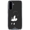 Disney Mickey Mouse Black and White Galaxy A36 5G Clear Case