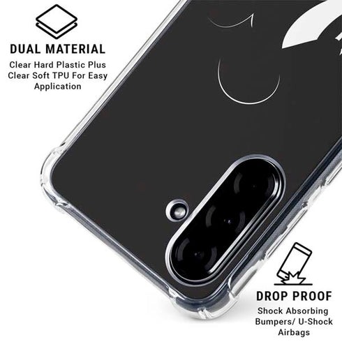 Disney Mickey Mouse Black and White Galaxy A36 5G Clear Case