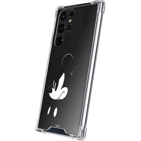 Disney Mickey Mouse Black and White Galaxy S23 Ultra Clear Case