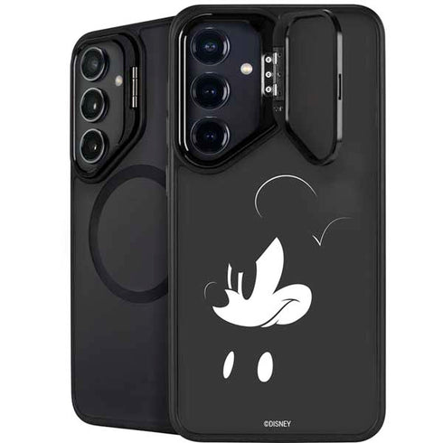 Disney Mickey Mouse Black and White Galaxy S25 Kickstand Case