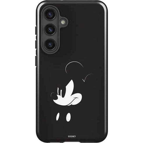 Disney Mickey Mouse Black and White Galaxy S25 Plus Impact Case