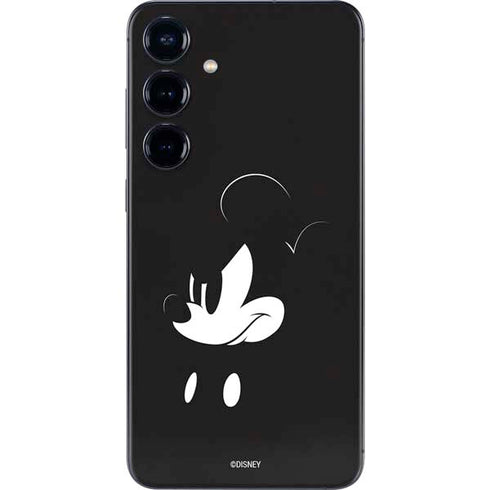 Disney Mickey Mouse Black and White Galaxy S25 Plus Skin