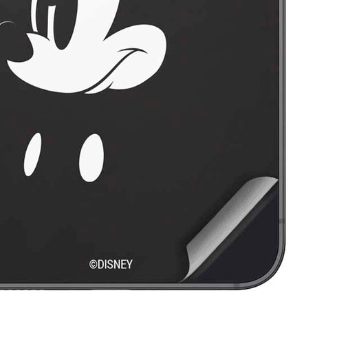 Disney Mickey Mouse Black and White Galaxy S25 Plus Skin