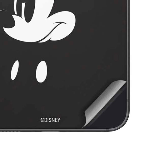 Disney Mickey Mouse Black and White Galaxy S25 Skin