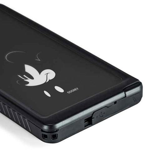 Disney Mickey Mouse Black and White Galaxy S24 Ultra Waterproof Case