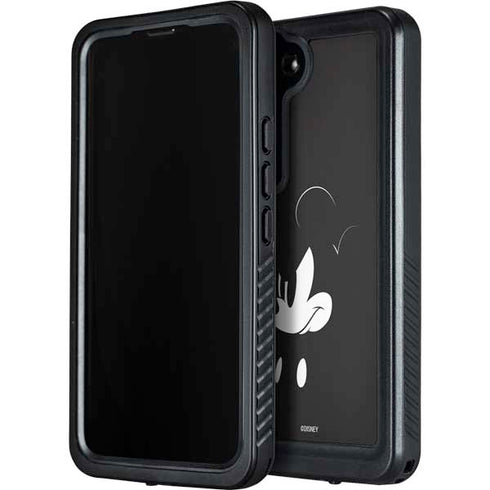 Disney Mickey Mouse Black and White Galaxy S24 Waterproof Case