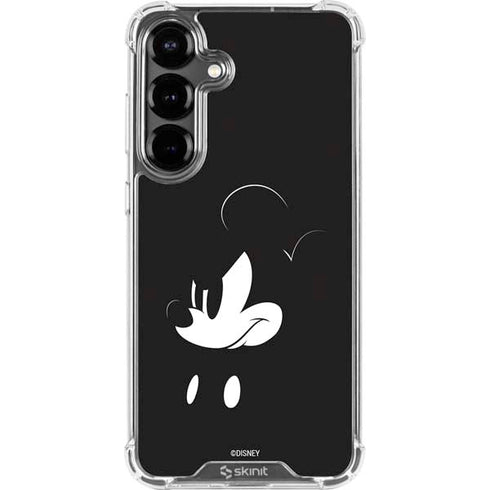 Disney Mickey Mouse Black and White Galaxy S26 Clear Case
