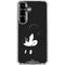 Disney Mickey Mouse Black and White Galaxy S26 Plus Clear Case