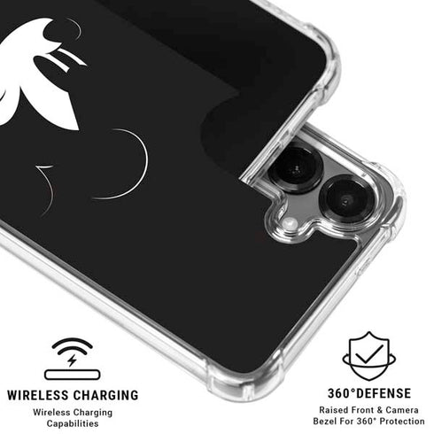 Disney Mickey Mouse Black and White Galaxy S26 Plus Clear Case