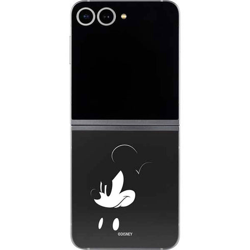 Disney Mickey Mouse Black and White Galaxy Z Flip6 Skin