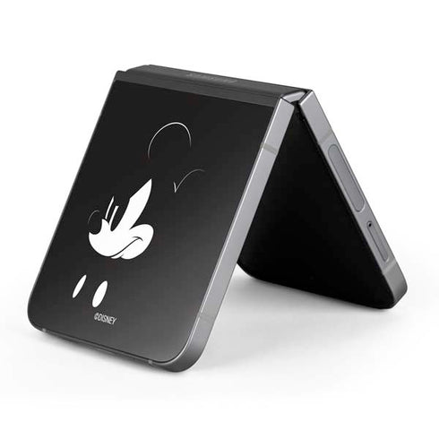 Disney Mickey Mouse Black and White Galaxy Z Flip6 Skin