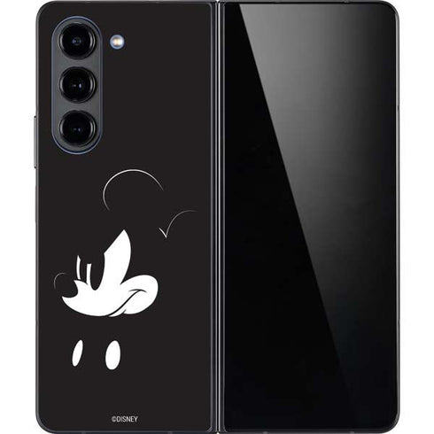 Disney Mickey Mouse Black and White Galaxy Z Fold5 5G Skin
