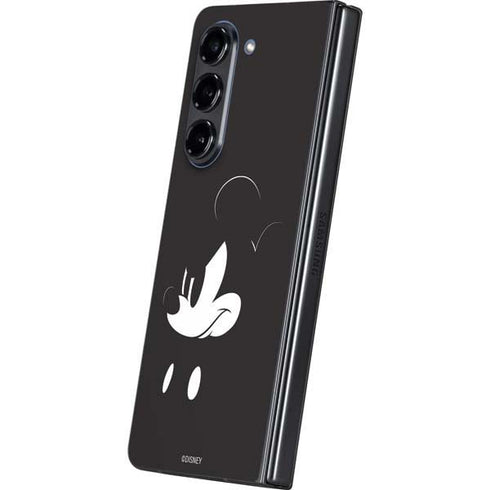 Disney Mickey Mouse Black and White Galaxy Z Fold5 5G Skin