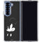 Disney Mickey Mouse Black and White Galaxy Z Fold6 Clear Case