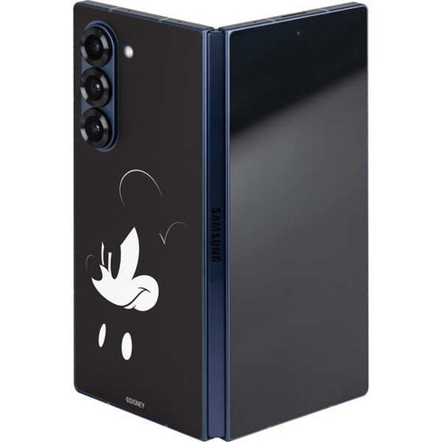 Disney Mickey Mouse Black and White Galaxy Z Fold6 Skin