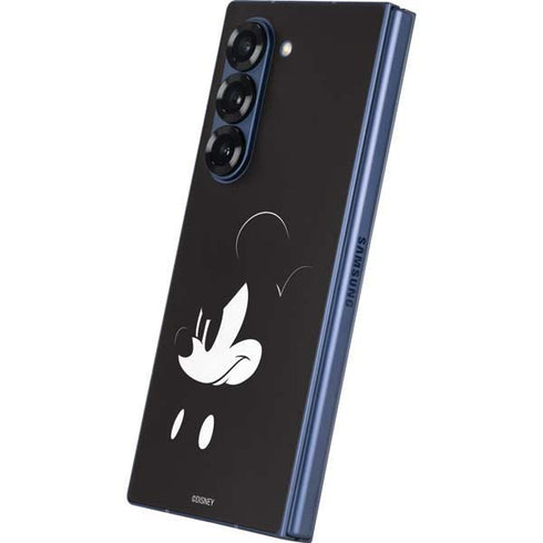 Disney Mickey Mouse Black and White Galaxy Z Fold6 Skin