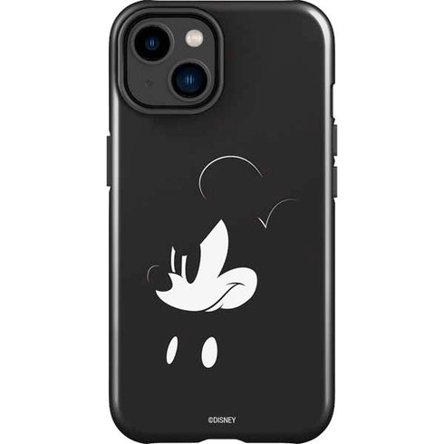 Disney Mickey Mouse Black and White iPhone 15 Impact Case