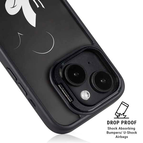Disney Mickey Mouse Black and White iPhone 15 Plus Kickstand Case