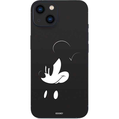 Disney Mickey Mouse Black and White iPhone 15 Skin