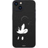Disney Mickey Mouse Black and White iPhone 15 Skin
