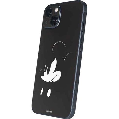 Disney Mickey Mouse Black and White iPhone 15 Skin