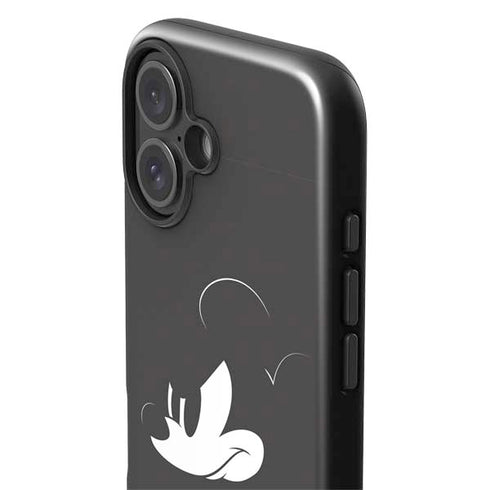 Disney Mickey Mouse Black and White iPhone 16 Impact Case