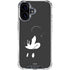 Disney Mickey Mouse Black and White iPhone 16 Plus Clear Case
