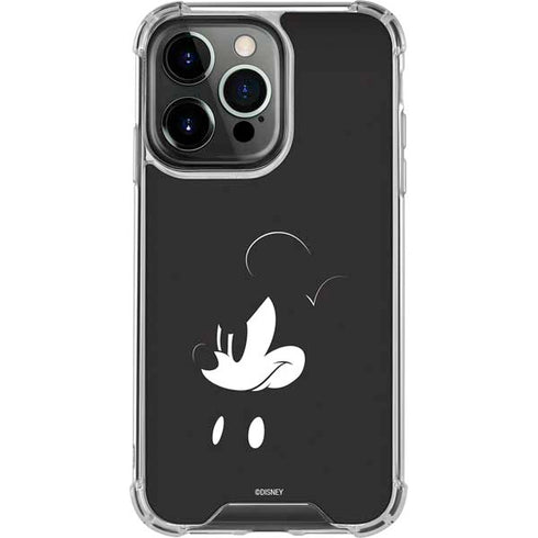Disney Mickey Mouse Black and White iPhone 16 Pro Clear Case