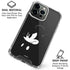 Disney Mickey Mouse Black and White iPhone 16 Pro Clear Case