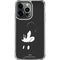 Disney Mickey Mouse Black and White iPhone 16 Pro Max Clear Case