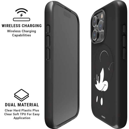 Disney Mickey Mouse Black and White iPhone 16 Pro Max Magsafe Impact Case