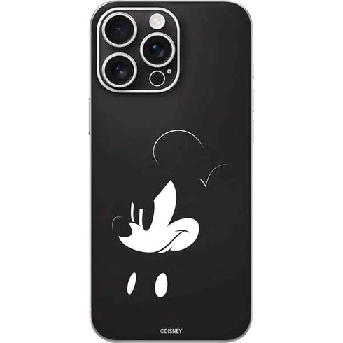 Disney Mickey Mouse Black and White iPhone 16 Pro Max Skin