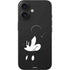 Disney Mickey Mouse Black and White iPhone 16 Skin