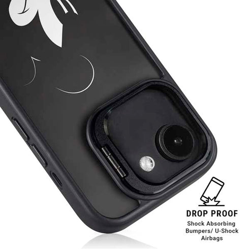 Disney Mickey Mouse Black and White iPhone 16e Kickstand Case