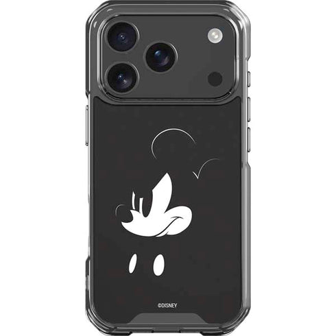 Disney Mickey Mouse Black and White iPhone 18 Pro Clear Case
