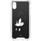 Disney Mickey Mouse Black and White iPhone XS Clear Case
