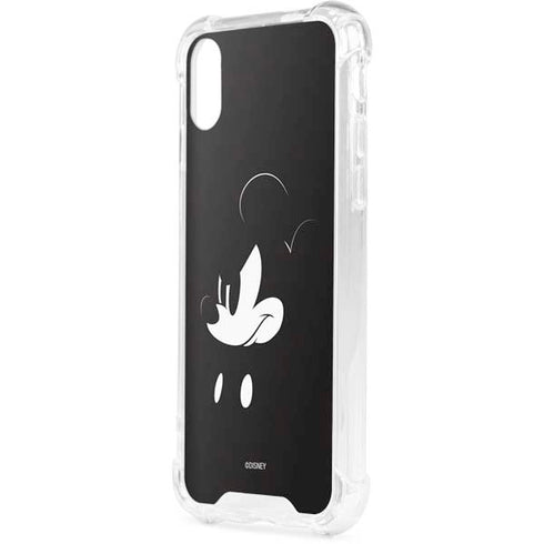 Disney Mickey Mouse Black and White iPhone XS Clear Case