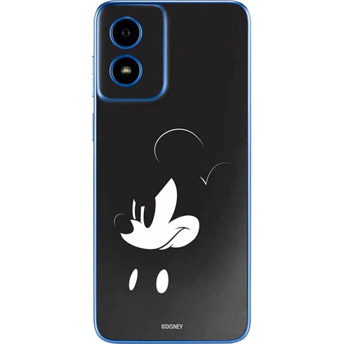 Disney Mickey Mouse Black and White Moto G Play 4G (2024) Skin