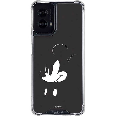 Disney Mickey Mouse Black and White Moto G Power 5G (2024) Clear Case